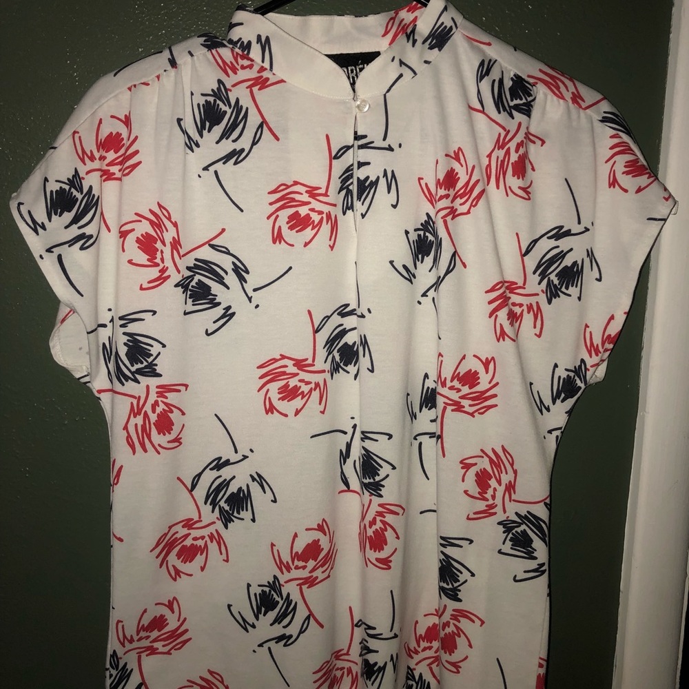 Cute Asian Inspired Vintage Top